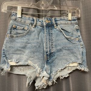 Jean shorts!